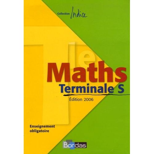 Maths Tle S Obligatoire