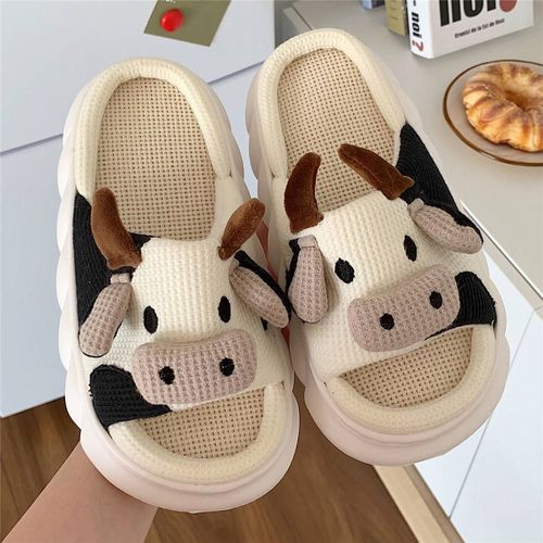 Sandales Et Pantoufles Universelles En Coton Et Lin Four Seasons Pour Femmes