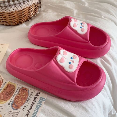 Vitalité Mignon Doux Lapin Mignon Sandales Et Pantoufles Salle De Bain Bain Doux Fond Épais Doux Pantoufles Féminines