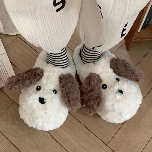 Pantoufles En Coton Chaud Pour Filles D'hiver Pour Femmes