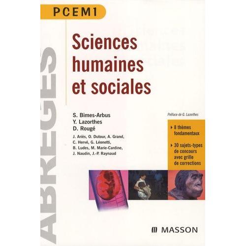 Sciences Humaines Et Sociales