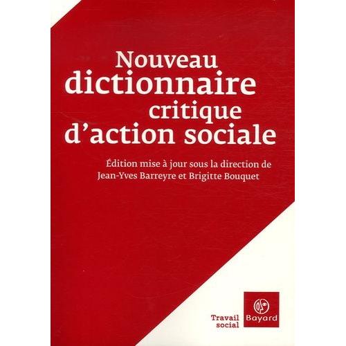 Nouveau Dictionnaire Critique D'action Sociale