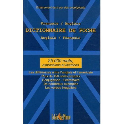 Dictionnaire De Poche Anglais/Français-Francais/Anglais