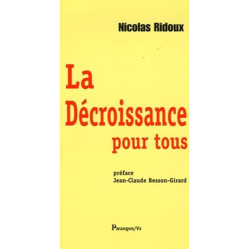 La Décroissance Pour Tous