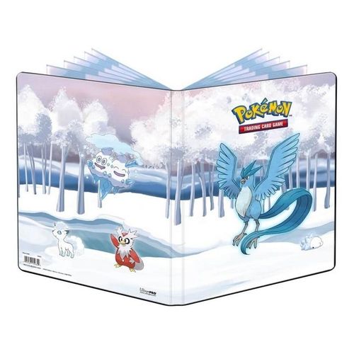 Portfolio Album Foret Givree Artikodin Goupix Frissonille Pour 180 Cartes Pokemon