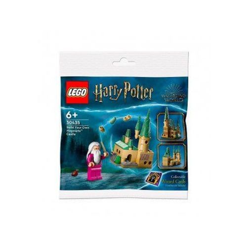 LEGO Polybag 30435 Chateau de Poudlard et Dumbledore - Mini modele - Harry Potter collection - Set construction + carte