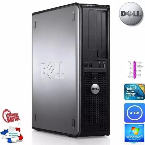 DELL OPTIPLEX 380 INTEL DUAL CORE - 3 Ghz - Ram 4 Go - HDD 250 Go