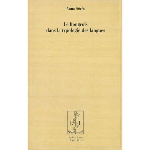 Le Hongrois Dans La Typologie Des Langues