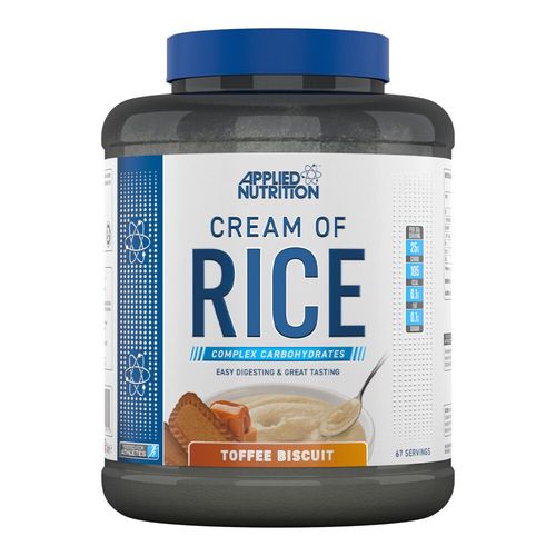 Crème De Riz (2kg)|Toffee Biscuit|Crèmes De Riz|Applied Nutrition 