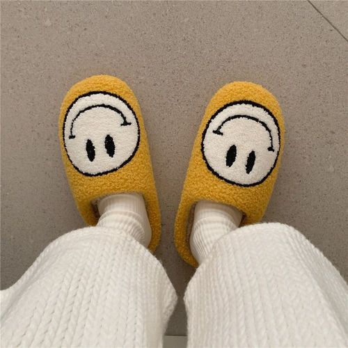 Pantoufles En Coton Pantoufles En Peluche Chaudes Pour Femmes Automne Et Hiver Pour Hommes