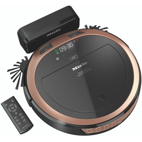 Miele Scout RX3 Home Vision HD - SPQL - Aspirateur - robot - sans sac - noir avec perle or rose