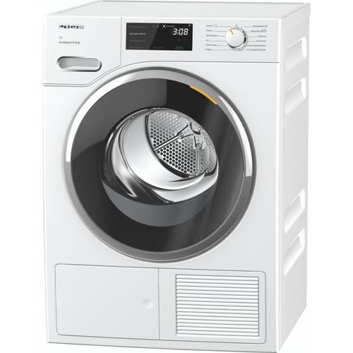 Miele T1 TWH780WP EcoSpeed&9kg White Edition Sèche-linge Blanc lotus - Chargement frontal