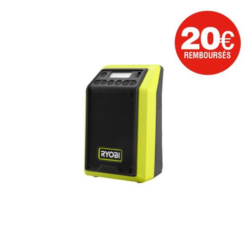 Radio bluetooth RYOBI - RR18-0 - 18V One+ - Sans batterie ni chargeur