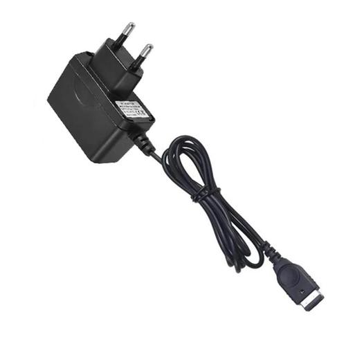 Noir - Câble Adaptateur De Chargeur D'alimentation, Compatible Avec Nintendo Ds Game Boy Advance Sp Gba Sp, Adaptateur Mural, Version Européenne