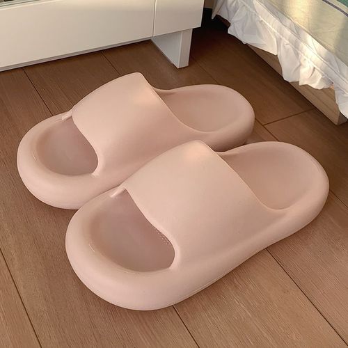 Tongs Confortables Et Douces De Couleur Unie