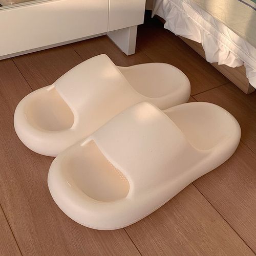 Tongs Confortables Et Douces De Couleur Unie