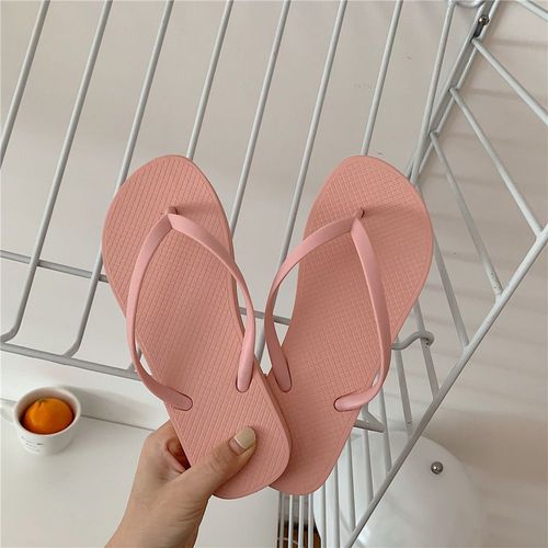 Tongs Plates Pincées Sandales De Plage Et Pantoufles Pour Hommes Et Femmes