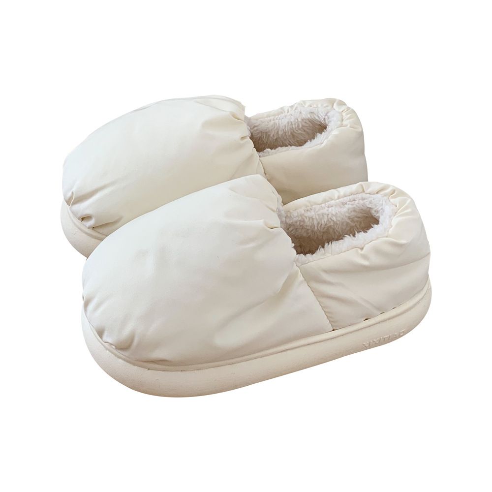 Chaussons En Coton Tout Compris Chauds En Peluche De Couleur... - 6