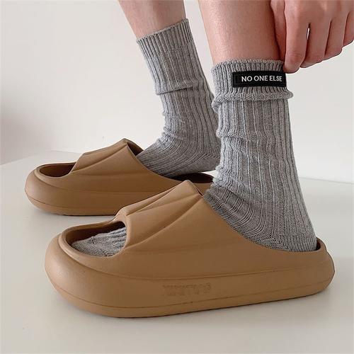 Chaussons Semelle Souple Pour Hommes Avec Sandales Antidérapantes