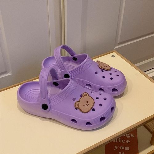 Dessin Animé Mignon Fille Coeur Baotou Infirmière Trou Chaussures Dortoir Femme Trou Chaussures