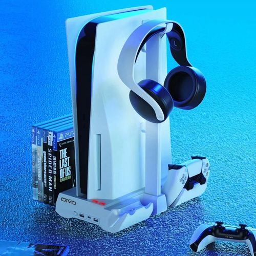Panneau De Contrôle De Chargeur De Batterie Pour Sony Play Station Playstation Ps5, Accessoires De Contrôleur De Charge Pour Console Dualsense