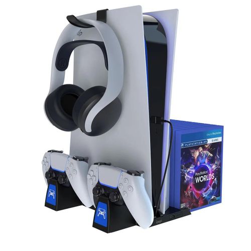 Dualsense ¿ Station De Recharge Pour Console Playstation 5/Ps5, Contrôleur De Charge De Batterie, Accessoire Pour Console Sony Play