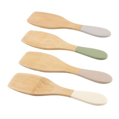 Point Virgule - Set 4 spatules 13cm en bambou pv-bam-1210