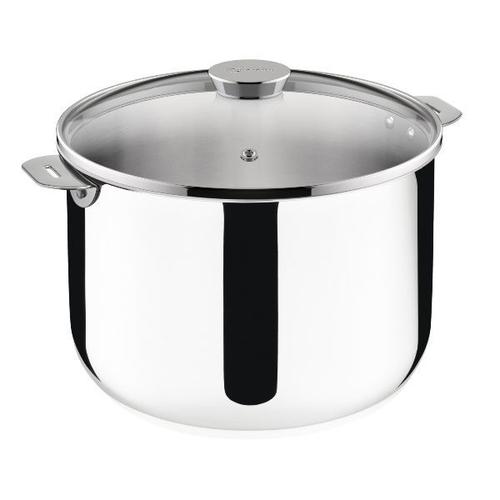 Lagostina - Salvaspazio+ Marmite Inox Non Revï¿?Tu 26 Cm Lagothermï¿? + Couvercle Verre 12138020526