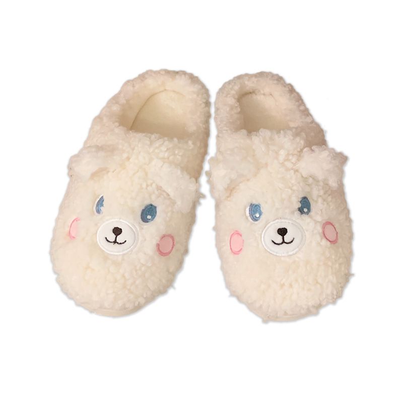 Pantoufles En Coton D'automne Et D'hiver Vent Pantoufles En ... - 6