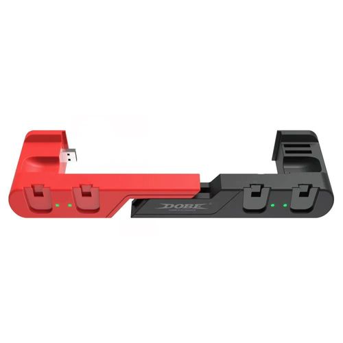 Rouge Noir Pour Commutateur - Base De Chargement Pour Console Nintendo Switch Oled, Joycon, Chargeur De Batterie, Contrôleur, Accessoire De Station D'accueil