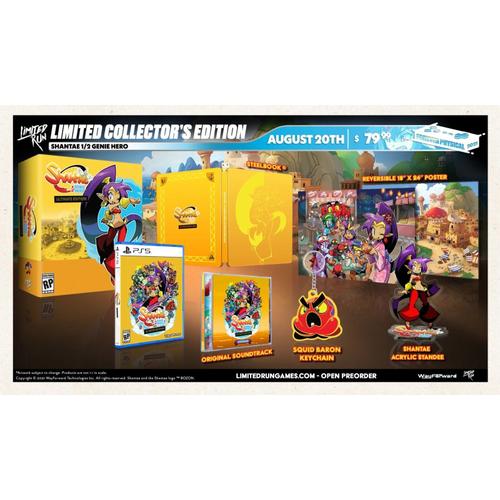 Shantae Half Genie Hero Collector's Edition - Playstation 5 (Limited Run #6)