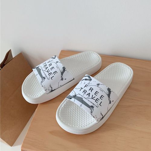 Pantoufles Femmes Dessin Animé Mignon Sandales À Semelles Épaisses Et Pantoufles Pour Hommes
