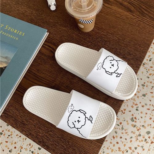 Pantoufles Femmes Dessin Animé Mignon Sandales À Semelles Épaisses Et Pantoufles Pour Hommes