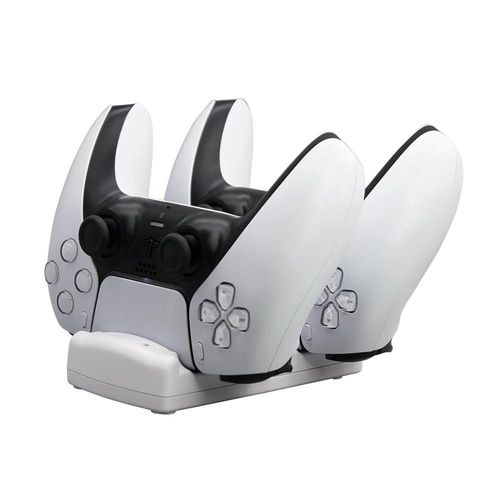 Blanc - Support De Station De Charge Usb À Double Joystick, Contrôleur De Dock, Alimentation De La Manette De Jeu Pour Sony Playstation 5 Pour Ps5