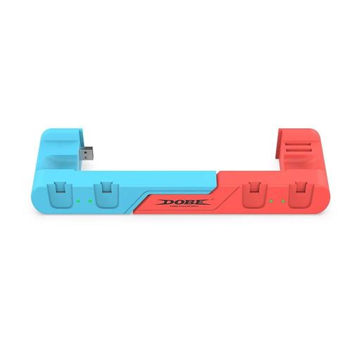 Bleu Rouge Pour Interrupteur - Chargeur De Batterie Pour Console Nintendo Switch, Contrôleur Joycon, Base Portable, Contrôle, Charge S6