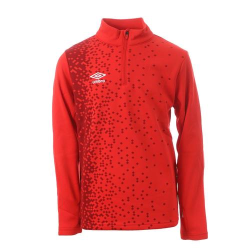 Sweat 1/2 Zip Rouge Enfant Umbro 570330