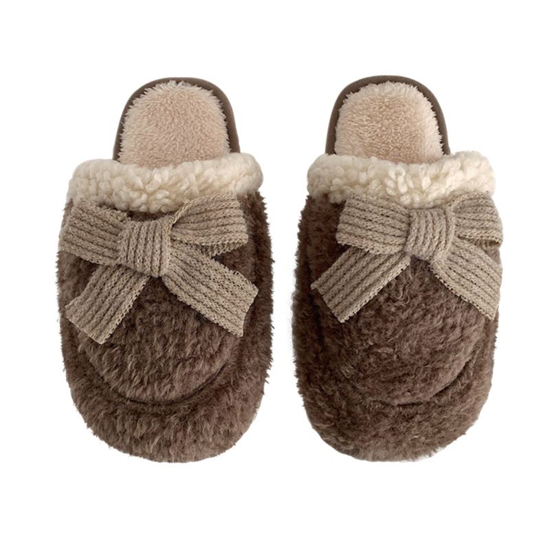 Chaussons D'hiver Chauds En Coton Antidrapant Pour Femmes, ... - 6