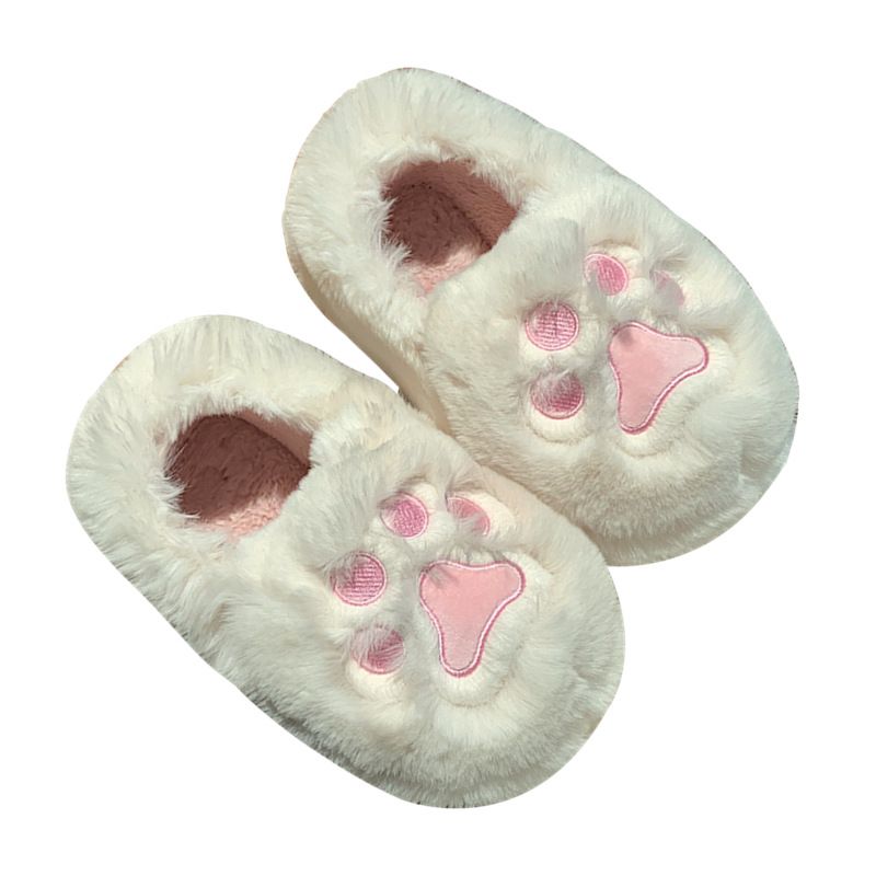 Chaussons En Coton  Fond Doux Et Chauds Pour Filles D'hiver... - 5