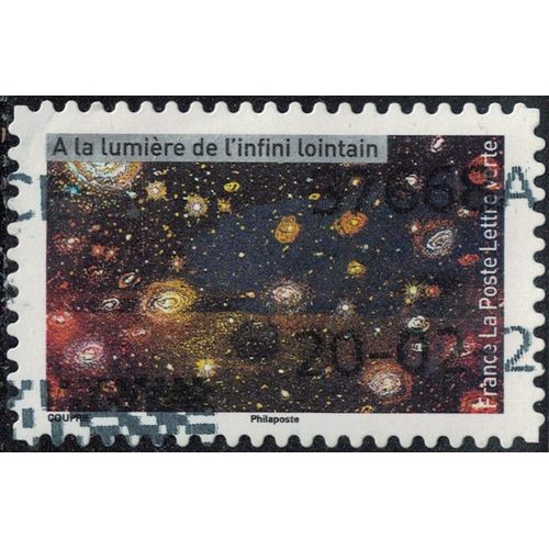 France 2021 Oblitéré Used Tutoyer Les Étoiles À La Lumière De L'infini Lointain Y&t 2052 Su