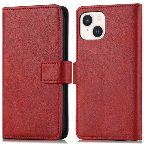 Imoshion Étui De Téléphone Portefeuille Luxe Iphone 14 Rouge