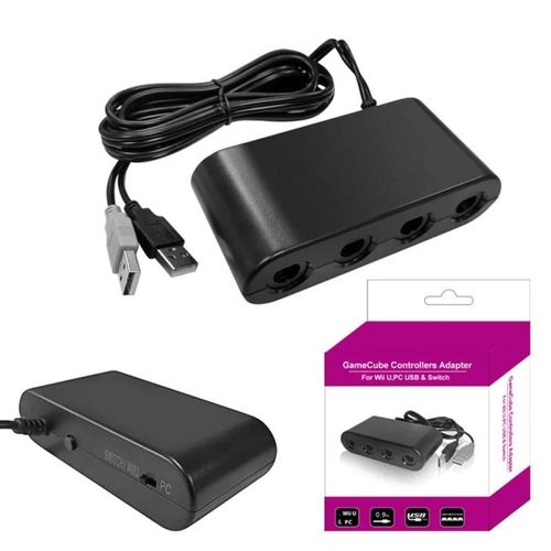 Gamecube ¿ Adaptateur Pour Nintendo Switch, Contrôleur Wii U Et Pc, Super Smash Bros Gamecube