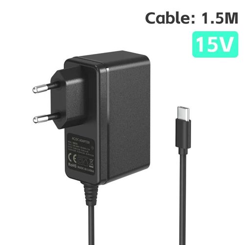 Prise Ue - Data Frog-Chargeur Adaptateur Secteur Pour Nintendo Switch, Prise Ue Et Us, Oled, Chargement Domestique De Voyage, Usb Type C, Alimentation Pour Nintendo Switch