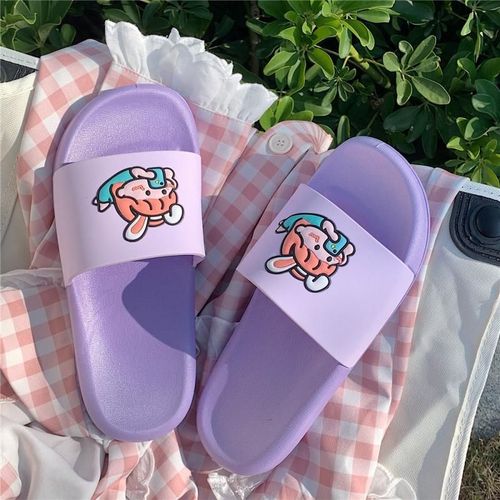 Sandales Et Pantoufles Pour Femmes Dessin Animé Mignon Fille Coeur Sandales Et Pantoufles De Plage