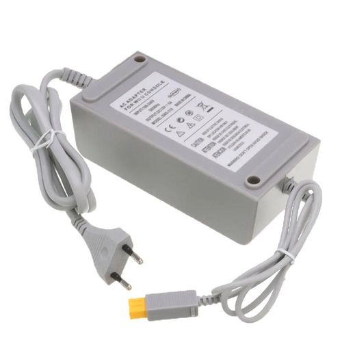 Prise Ue - Adaptateur Secteur Avec Prise Eu/Us, Câble De Chargement Pour Console Nintendo Wii U, Chargeur De Jeu, Nouveau