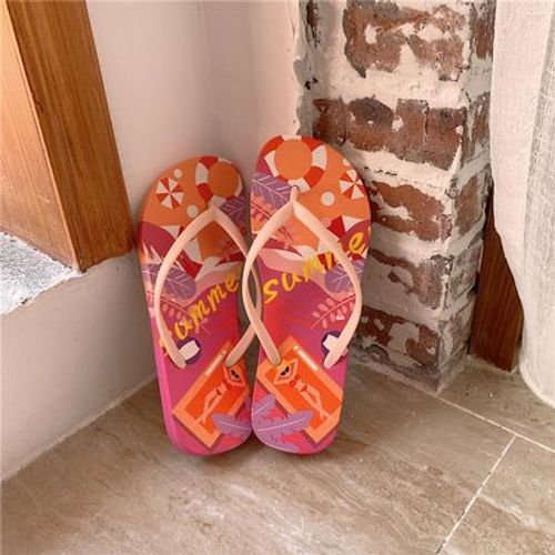 Tongs Pour Femme Vacances En Bord De Mer Sandales Et Pantoufles De Plage Pour Homme