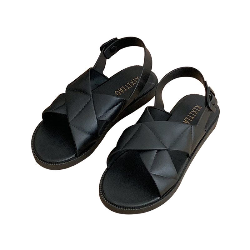 Sandales Romaines Rtro Sandales De Plage De Vacances En Bor... - 6
