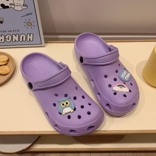 Chaussures De Trou De Coeur De Filles Mignonnes Pour Les Sandales De Plage Baotou De Plage De Vacances Pour Les Femmes