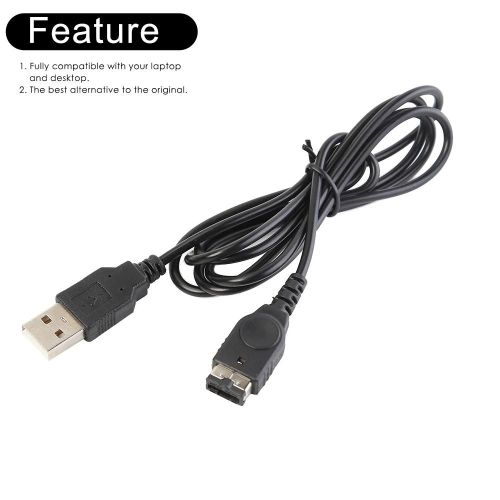 Chargeur USB durable, Câble de chargement, Accessoires de jeux pour Nintendo DS NDS, Délibérément pour garçon, Advance SP GBA SP
