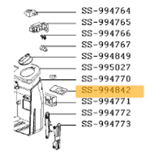 Minuteur (repère SS-994842) - Friteuse (SS-994842 SEB)