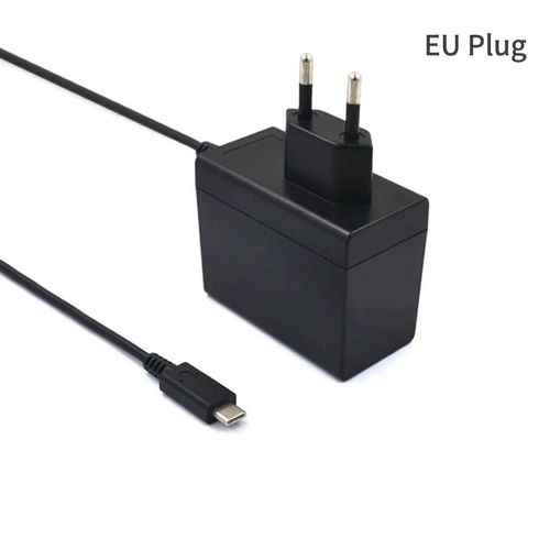 Prise Ue - Chargeur Adaptateur De Voyage 100-240v Ac 5v, 2,4 A, Pour Nintendo Switch, Prise Ue/Us, Chargeur Usb Type C, Alimentation Électrique